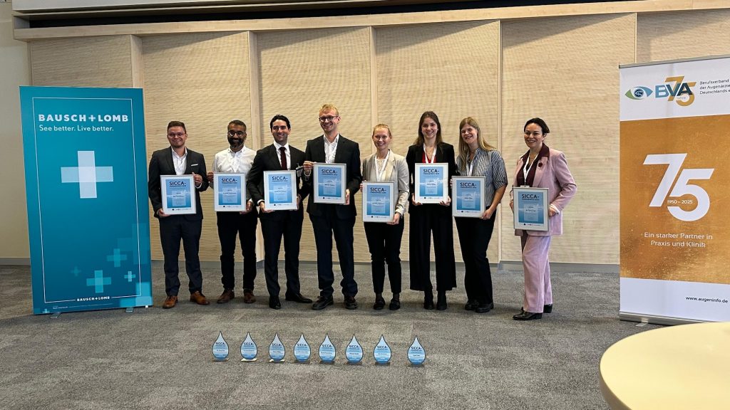 Die Preisträger des Sicca-Förderpreises 2025.